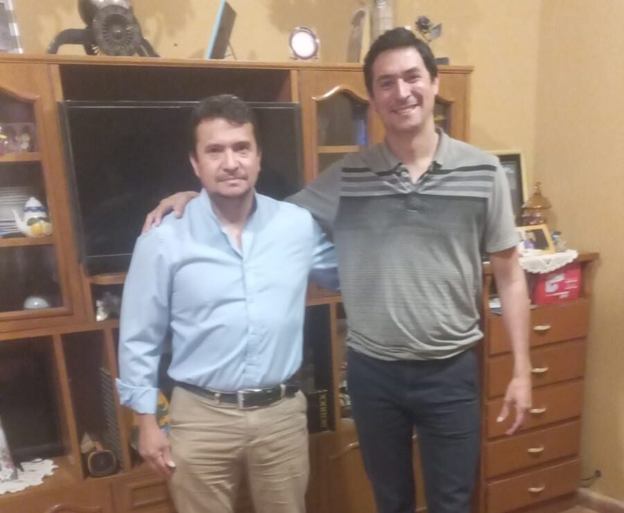 Foto Migue y Octavio Gómez